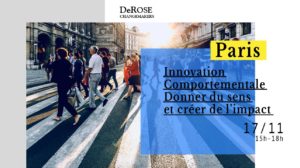 Workshop Paris – Innovation comportementale